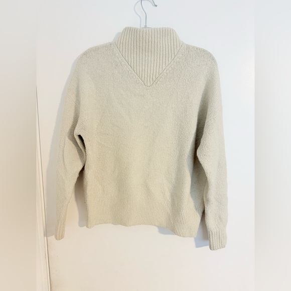 Madewell Sweaters - Madewell Cream Turtleneck Sweater